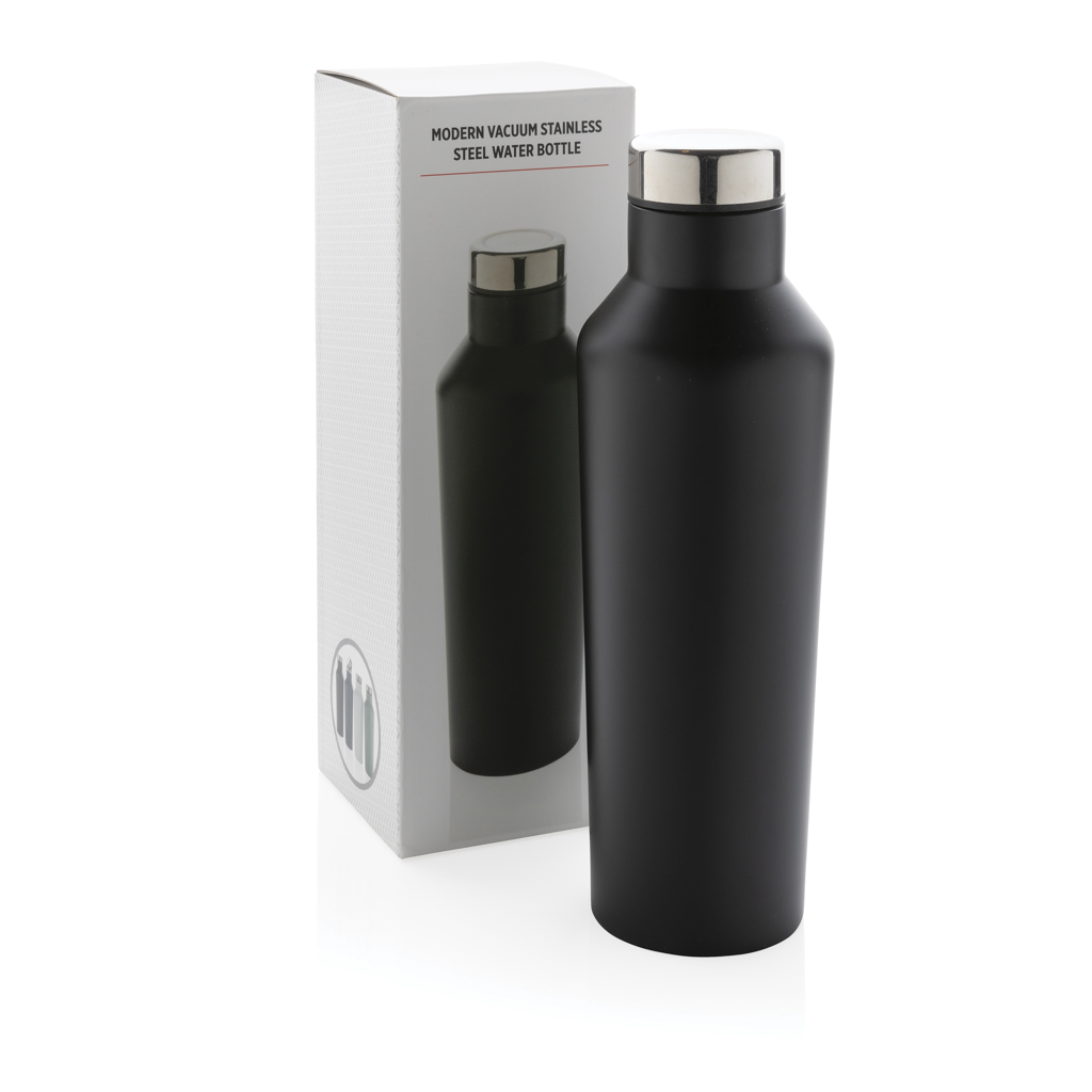 Botella de agua moderna de acero inoxidable al vacío