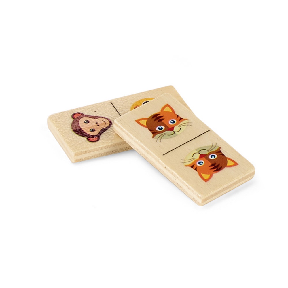 DOMIN. Juego de dominó de madera