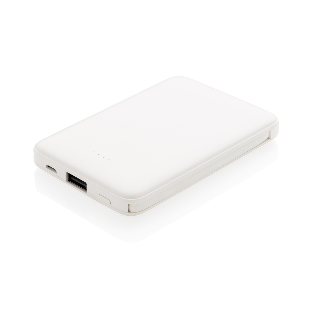 Powerbank 5.000 mAh de bolsillo con cables integrados