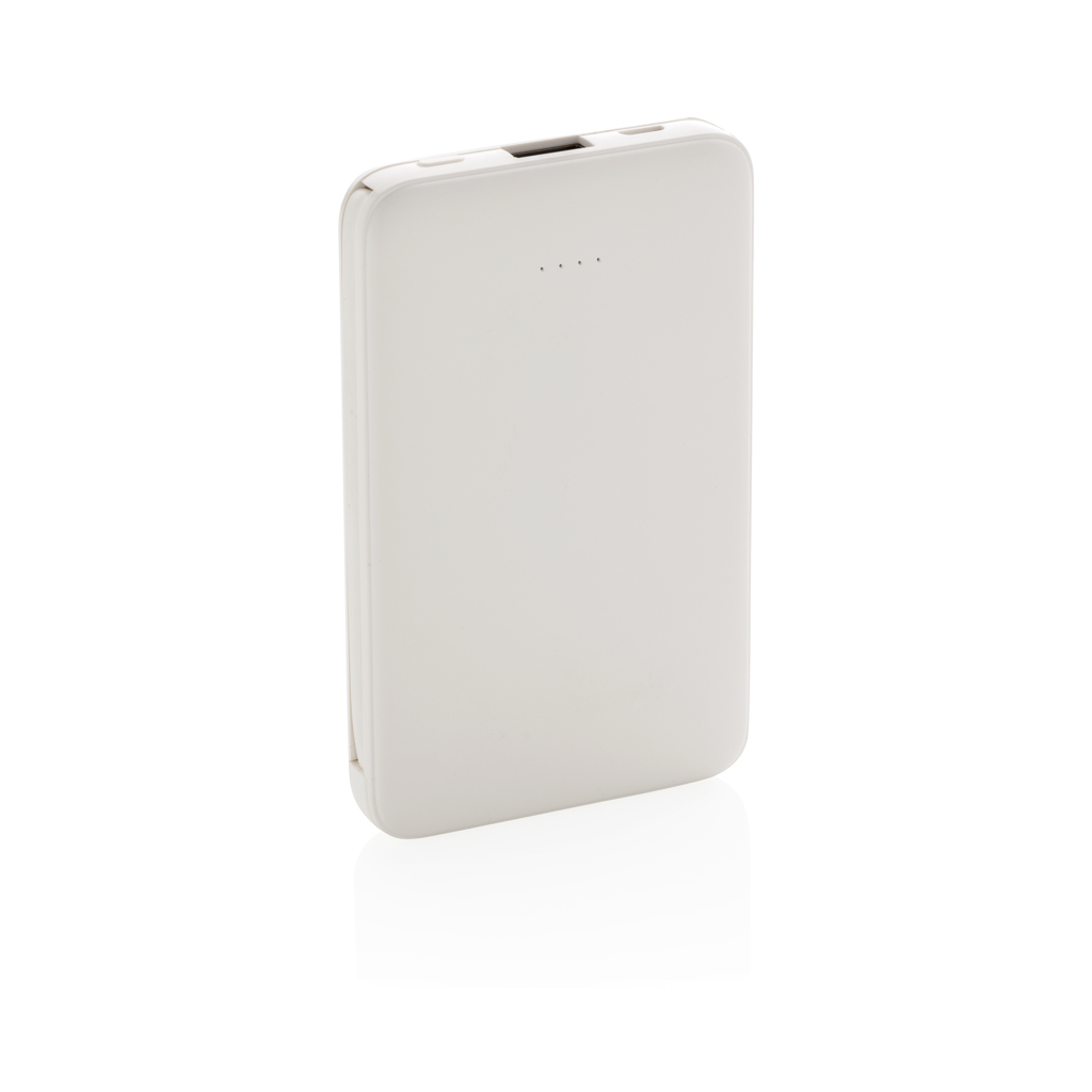 Powerbank 5.000 mAh de bolsillo con cables integrados