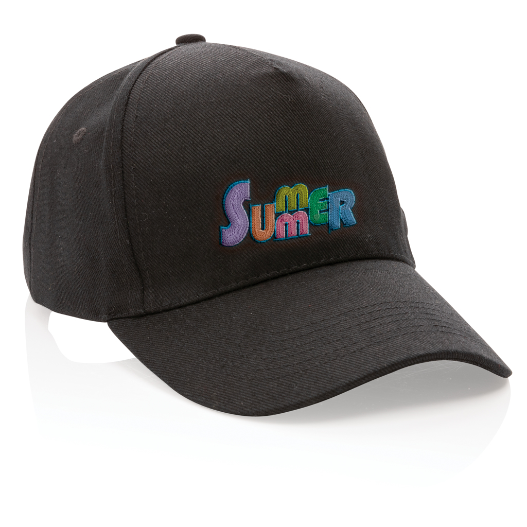 Gorra de algodón reciclado Impact 280gr con trazador AWARE™
