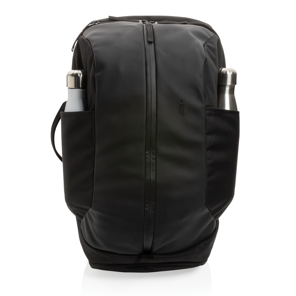 Mochila de trabajo/gimnasio Swiss Peak AWARE™ RPET de 15,6"