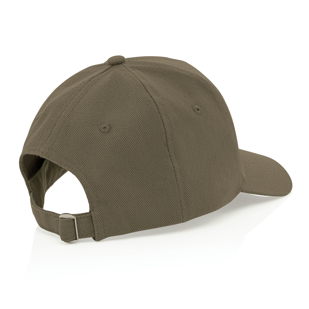 Gorra de algodón reciclado Impact 280gr con trazador AWARE™