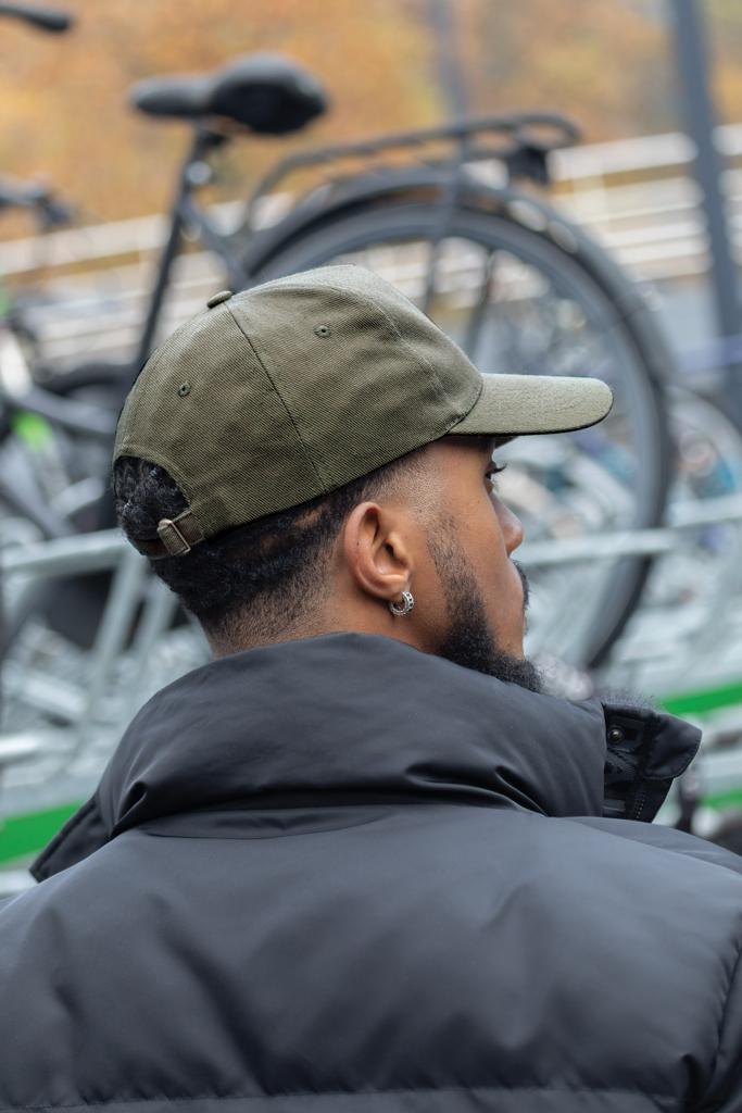 Gorra de algodón reciclado Impact 280gr con trazador AWARE™