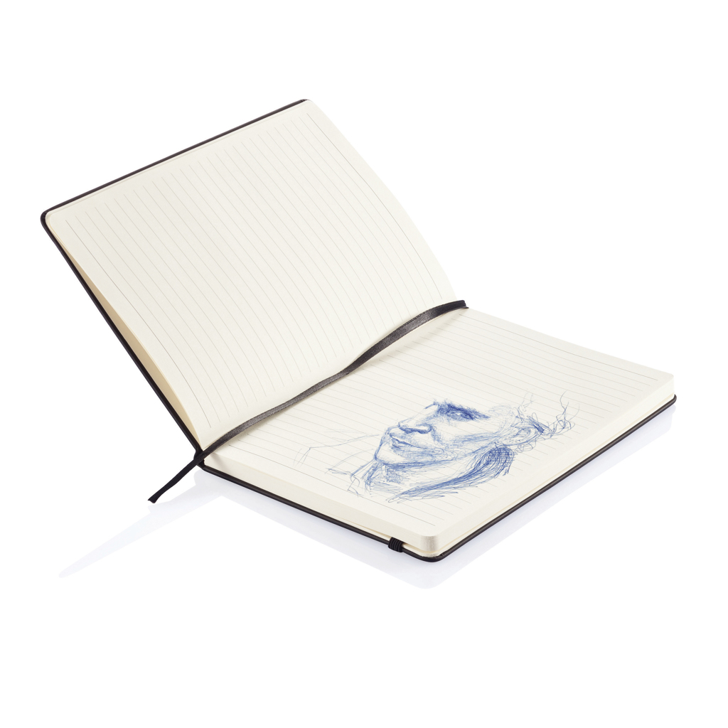 Libreta A5 deluxe PU con tapa dura