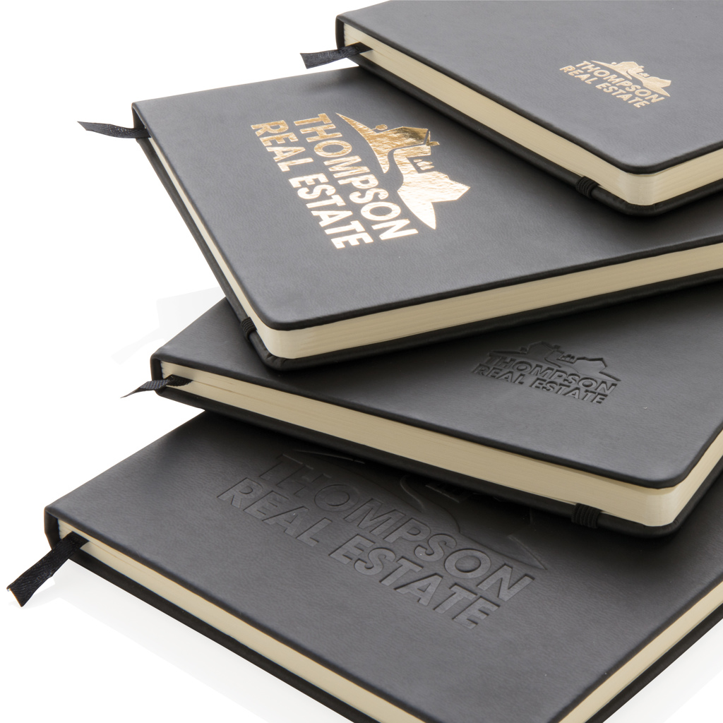 Libreta A5 deluxe PU con tapa dura