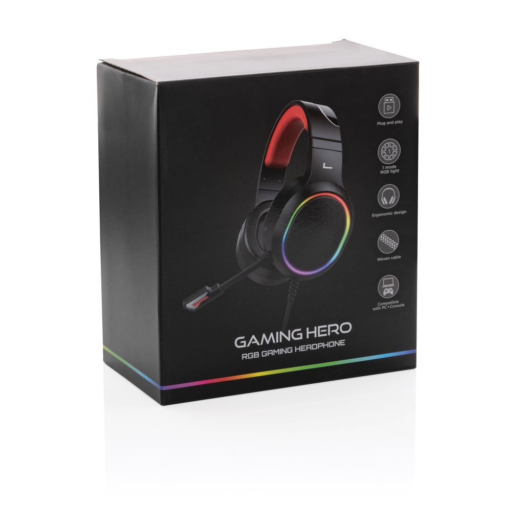 Auriculares gaming RGB