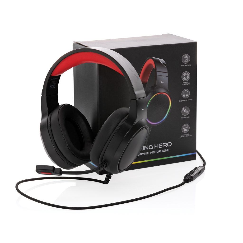 Auriculares gaming RGB