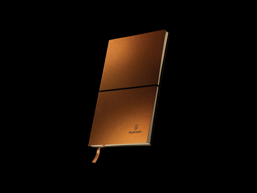 Libreta de cuero reciclado A5