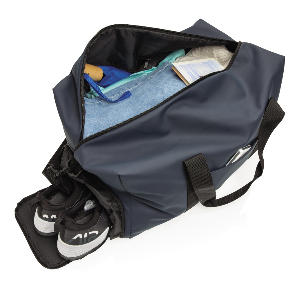 Bolsa de viaje de fin de semana de PU suave