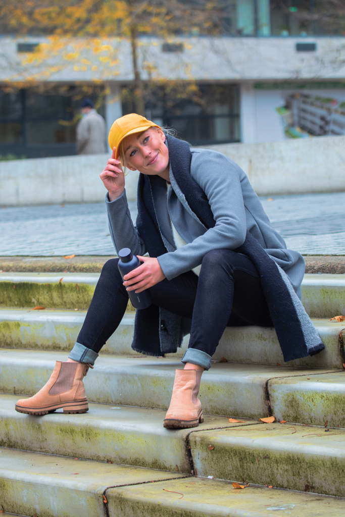 Gorra Impact de algodón reciclado con trazador AWARE™