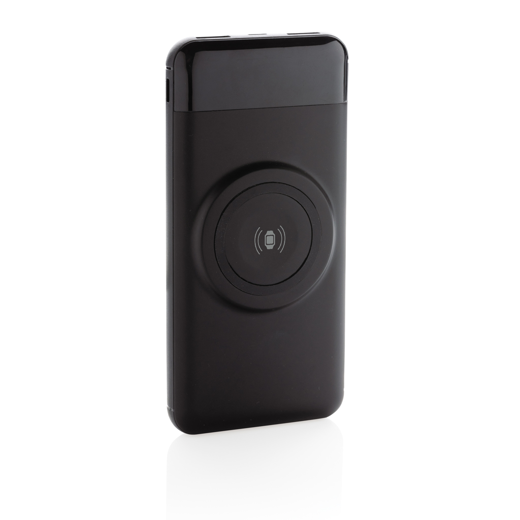 Powerbank inalámbrico de 10.000 mah y con cargador de reloj