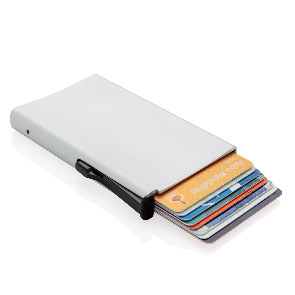 Tarjetero RFID de aluminio estándar
