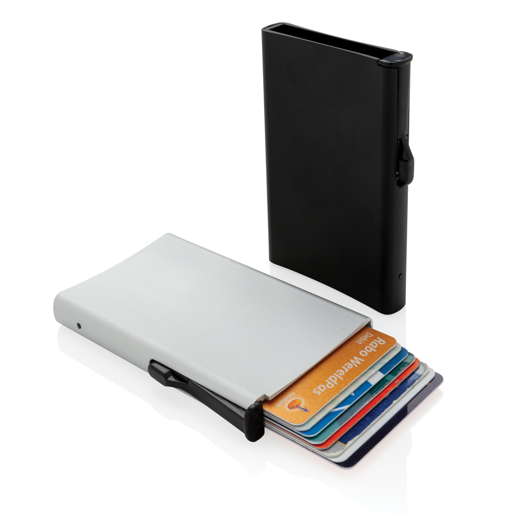 Tarjetero RFID de aluminio estándar