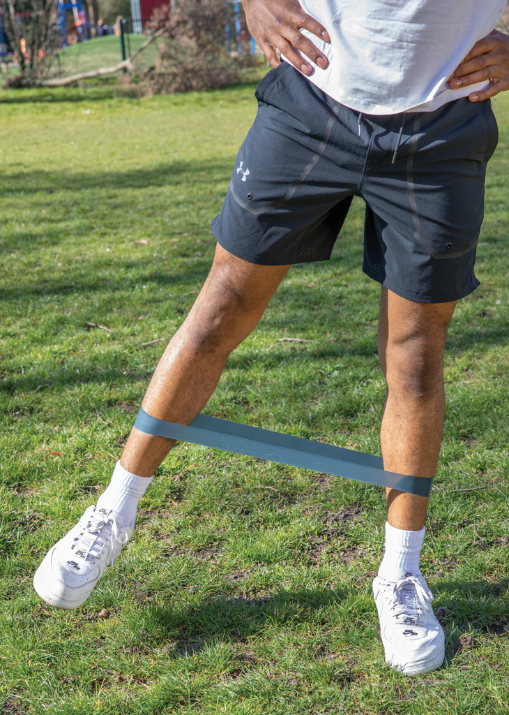 Bandas de fitness elásticas de 4 piezas en bolsa