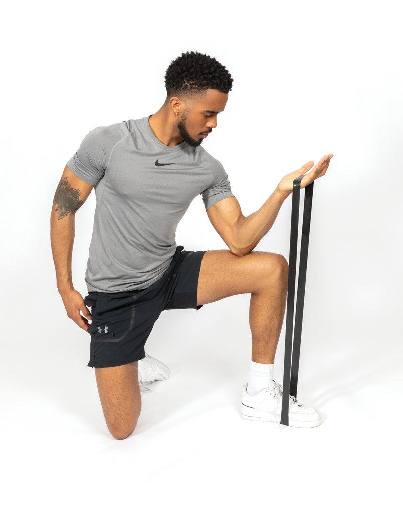 Bandas de fitness elásticas de 4 piezas en bolsa