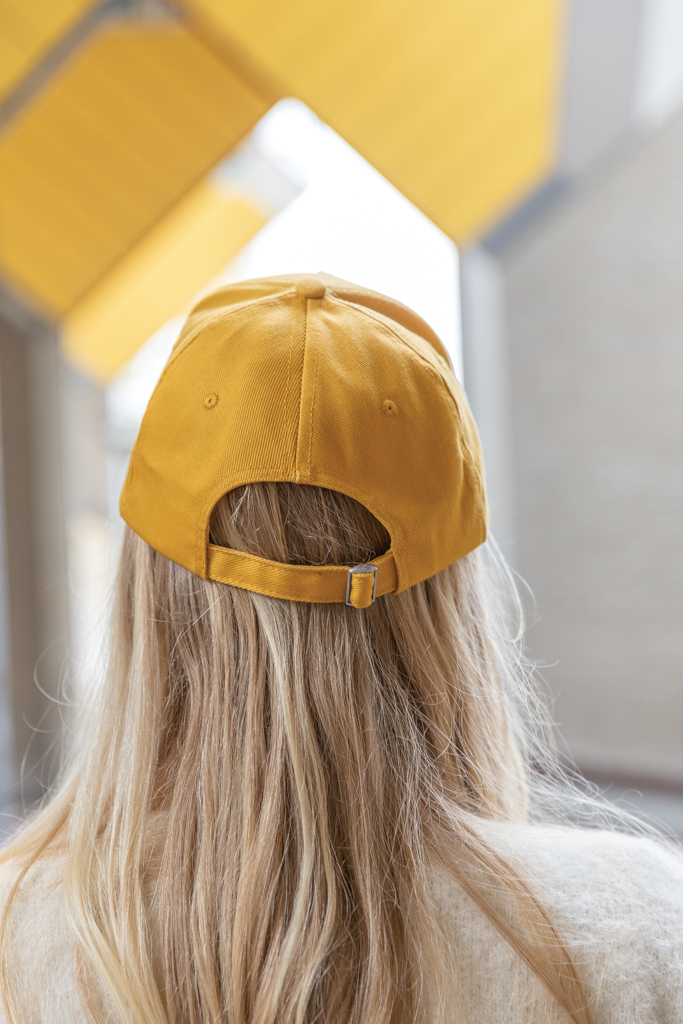 Gorra de algodón reciclado Impact 280gr con trazador AWARE™