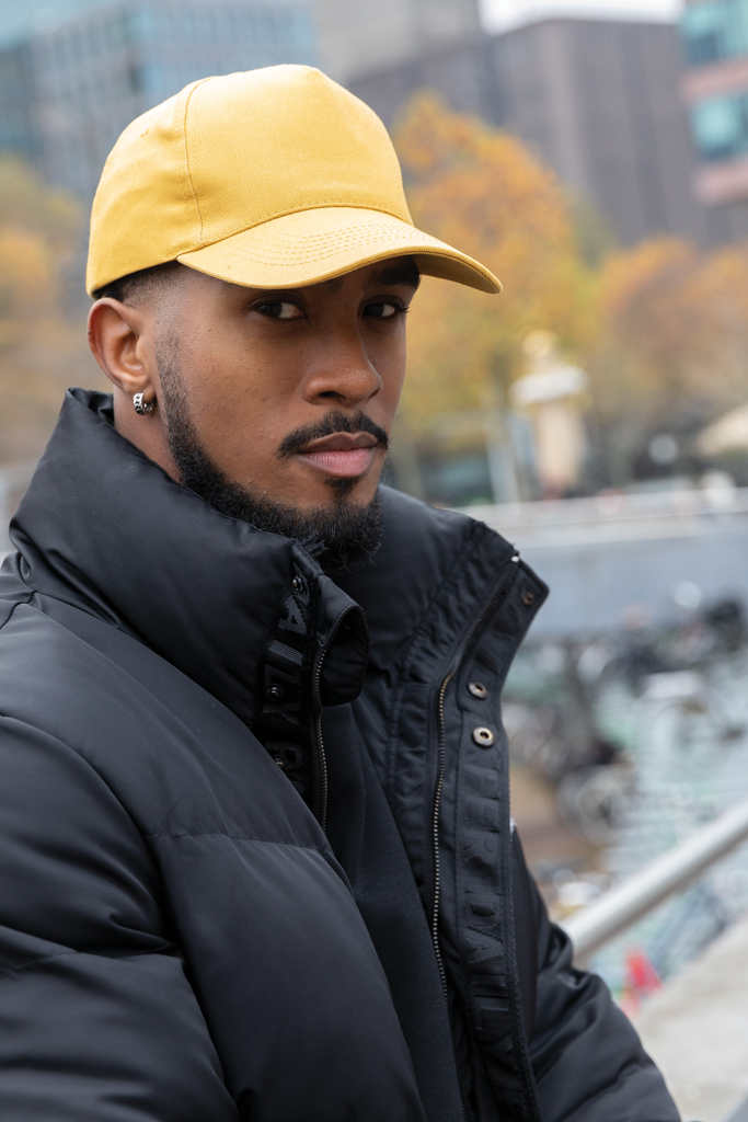 Gorra de algodón reciclado Impact 280gr con trazador AWARE™