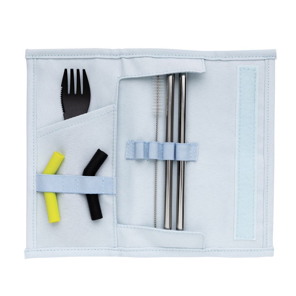 Soporte Tierra para pajitas y cubiertos 2 uds
