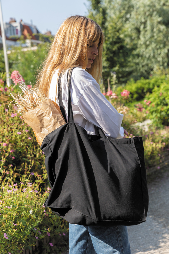 Bolsa de compra de algodón reciclado 145gr Impact AWARE™