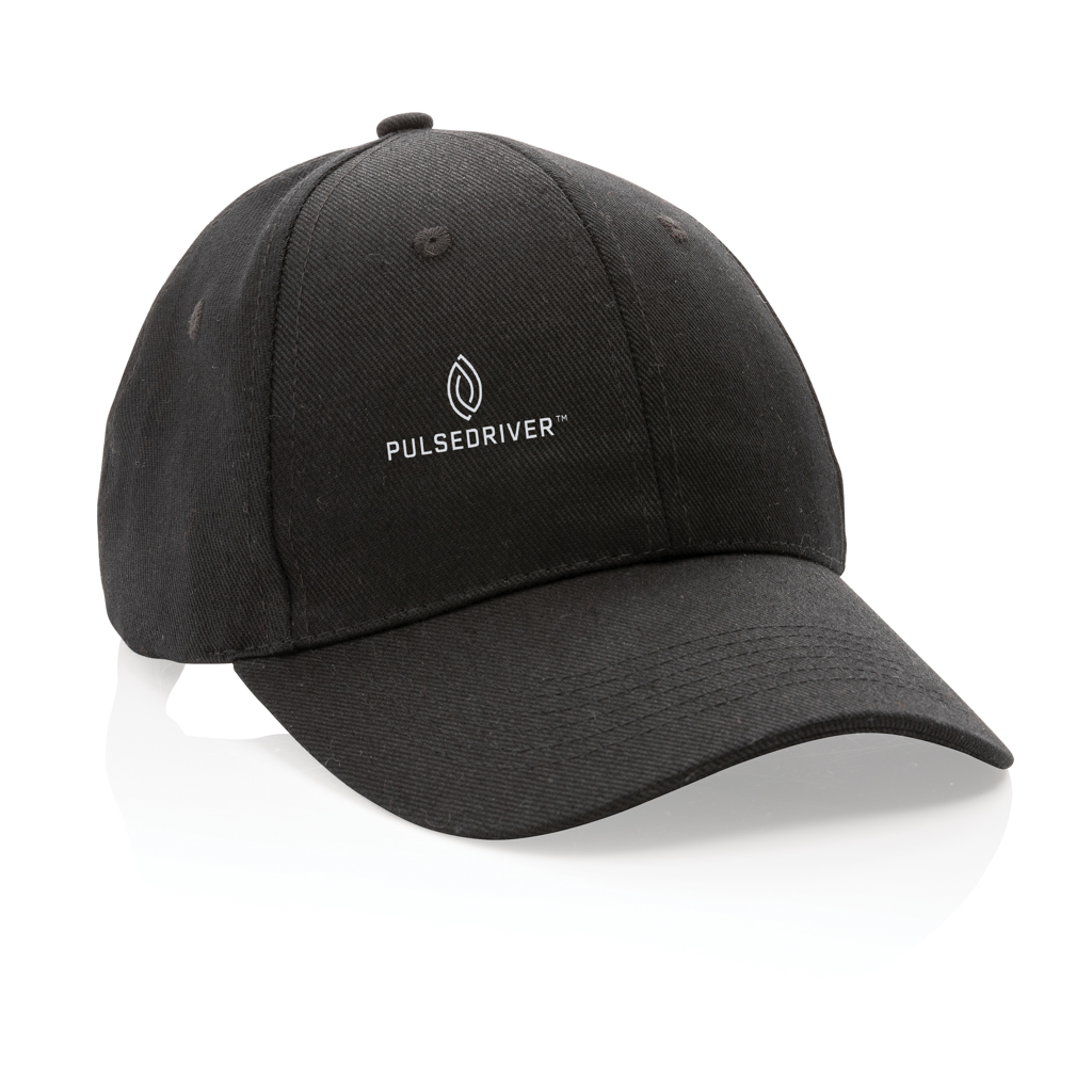 Gorra Impact 6 paneles 280gr de algodón reciclado