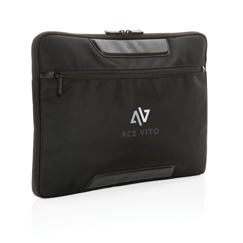 Funda Voyager para portátil 15,6" Swiss Peak AWARE™ RPET