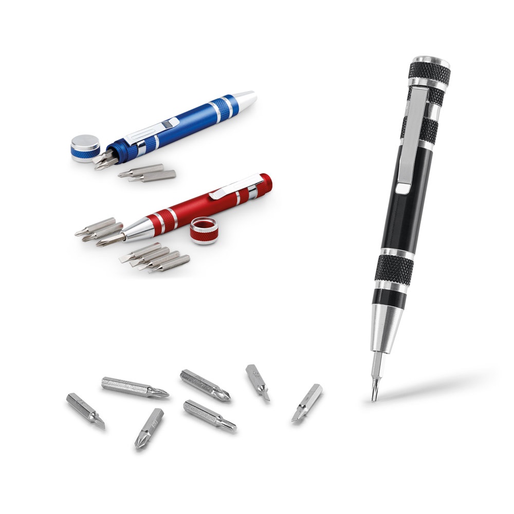 TOOLPEN. Juego de destornilladores de punta redonda
