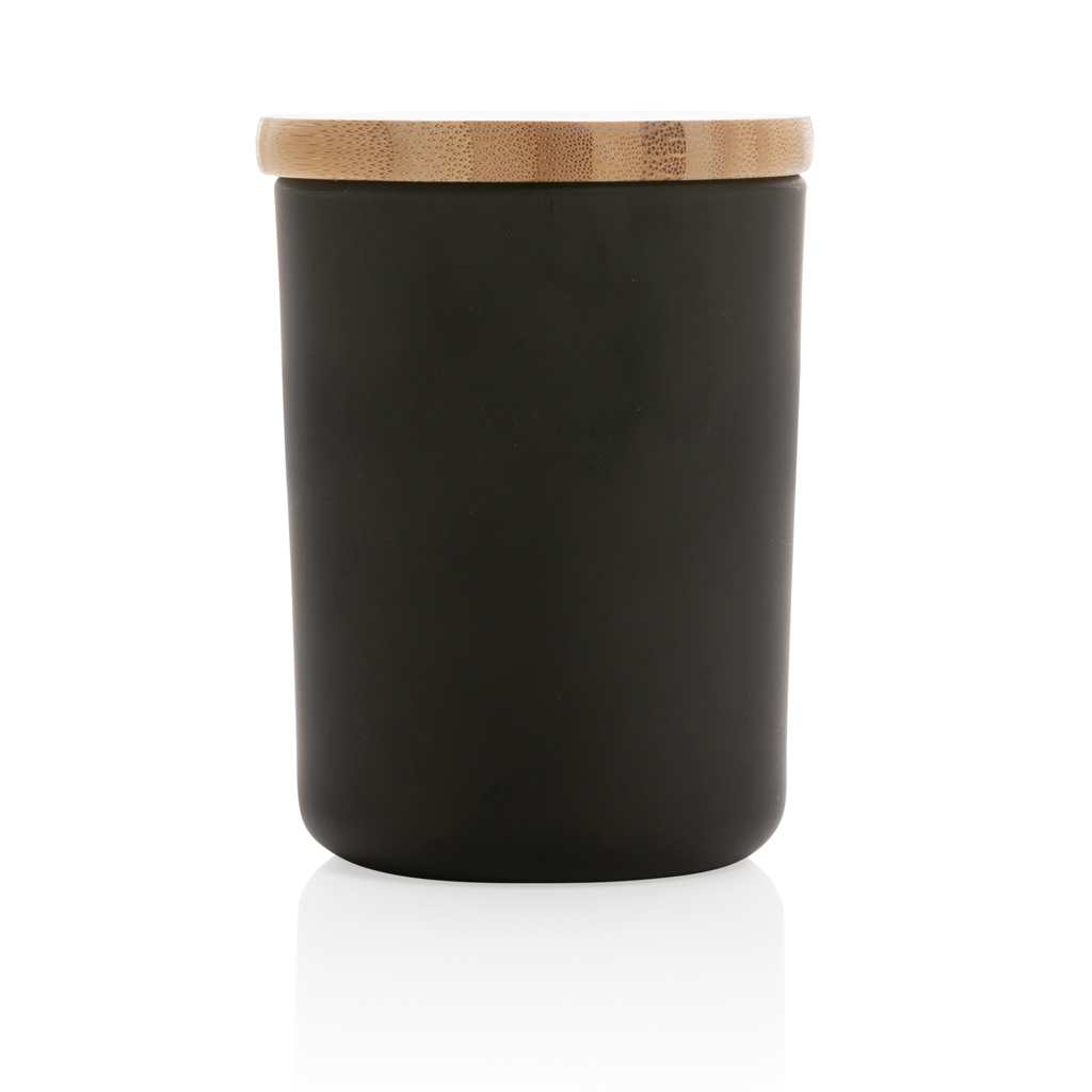 Vela perfumada Ukiyo deluxe con tapa de bambú