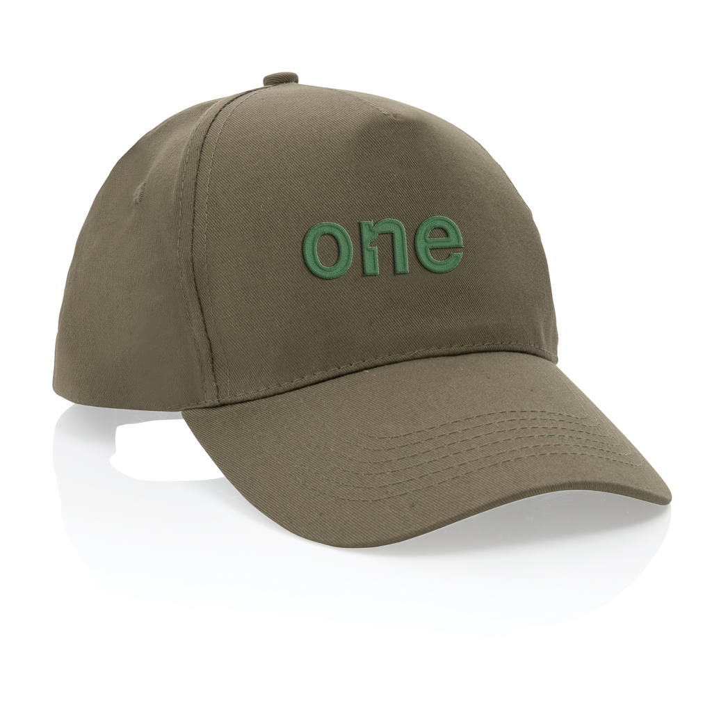 Gorra Impact 190gr de algodón reciclado con trazador AWARE™