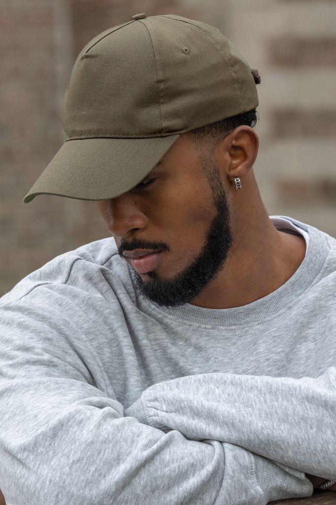 Gorra Impact 190gr de algodón reciclado con trazador AWARE™