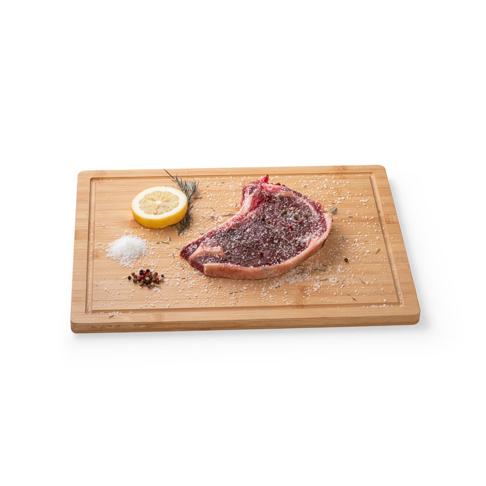 MARJORAM. tabla de cortar de bambú