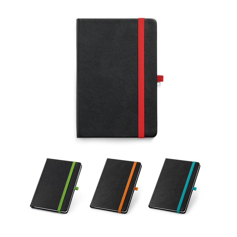 ROTH. Cuaderno A5 de PU con hojas rayadas