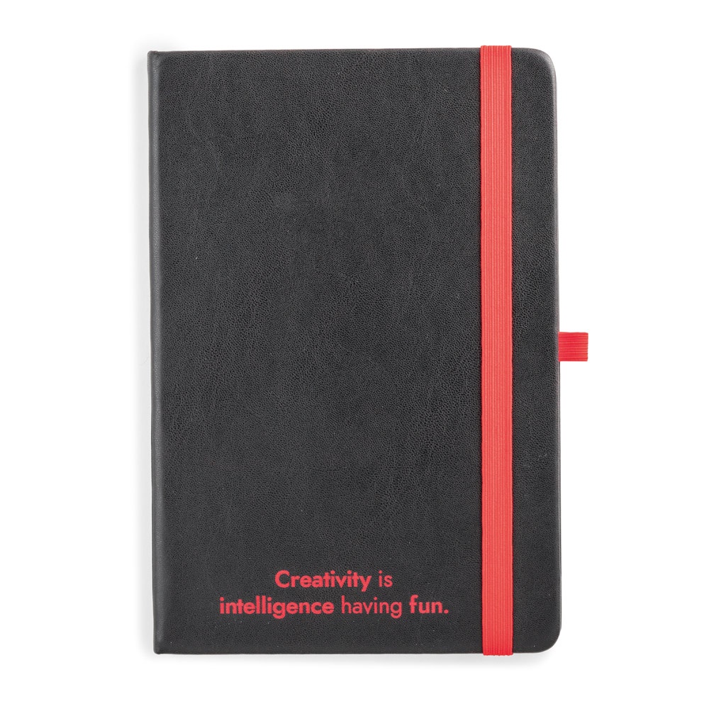 ROTH. Cuaderno A5 de PU con hojas rayadas