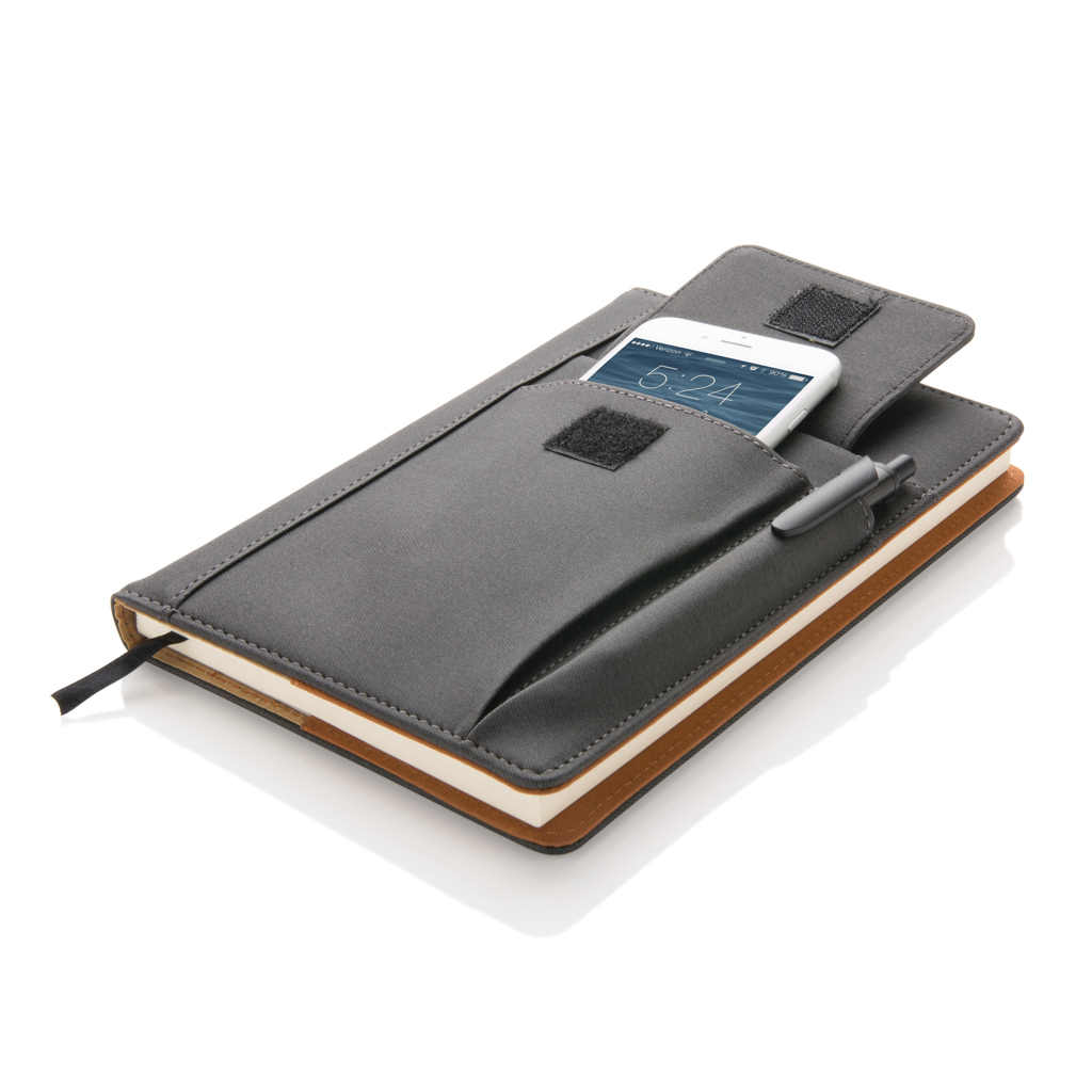 Libreta con apartado para teléfono