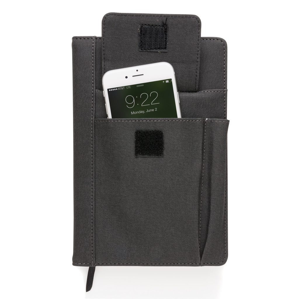 Libreta con apartado para teléfono