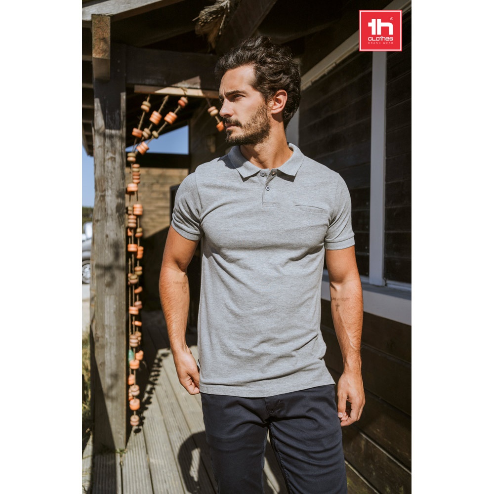 THC DHAKA. Polo de hombre
