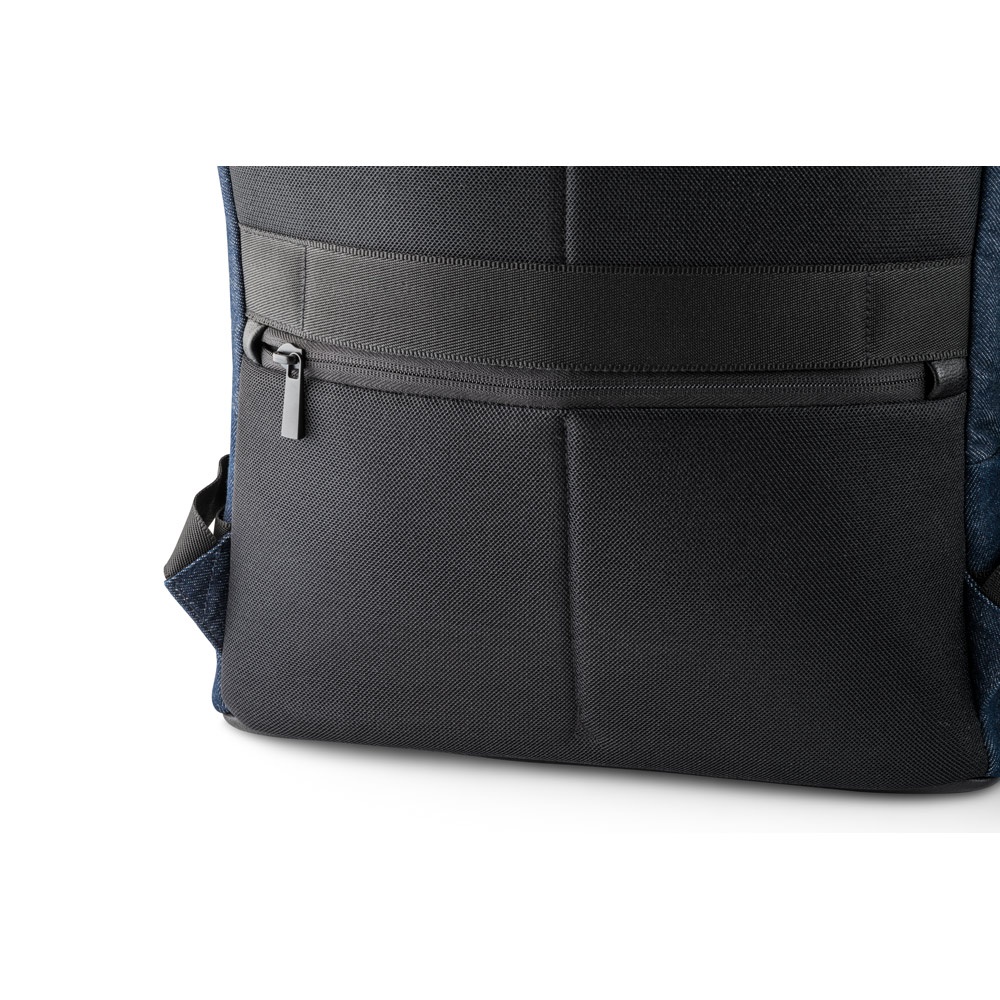 DIVERGENT BACKPACK I. Mochila para portátil de hasta 15.6'' en tejido vaquero y PU