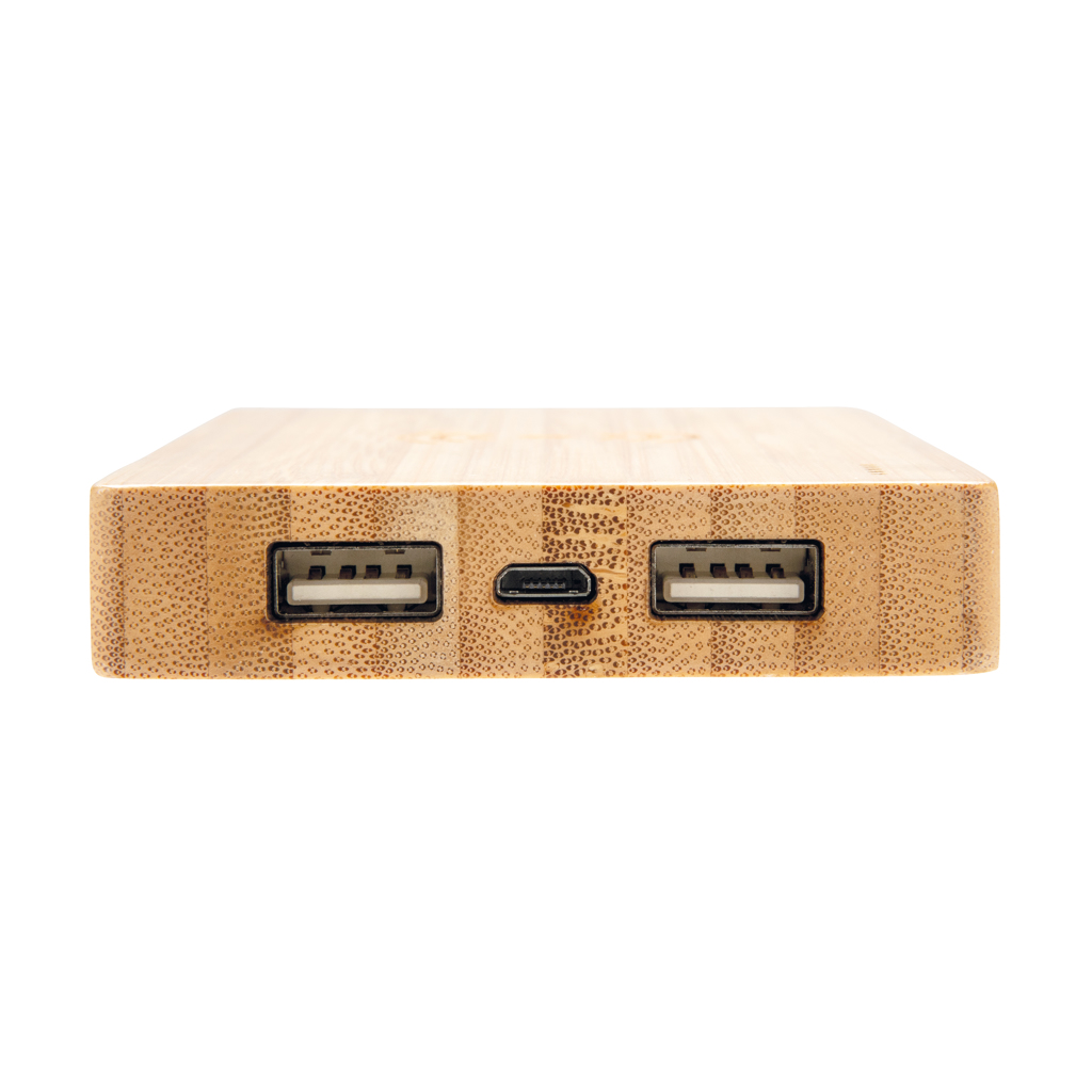 Batería externa Bambú 4.000 mAh inalámbrica 5W