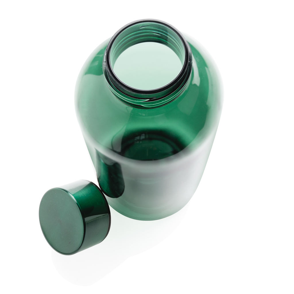Botella de agua estanca con tapa metálica
