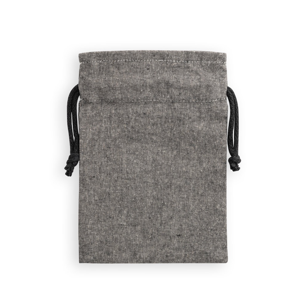 GIBRALTAR. Bolsa de regalo en algodón reciclado (70%) y poliéster (30% rPET) (140 g/m²)