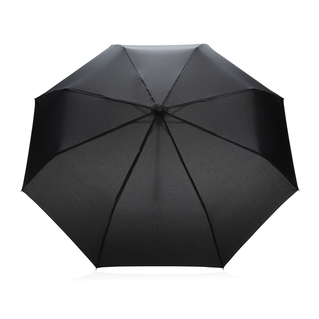 Mini paraguas RPET 190T de bambú 20.5" Impact AWARE ™