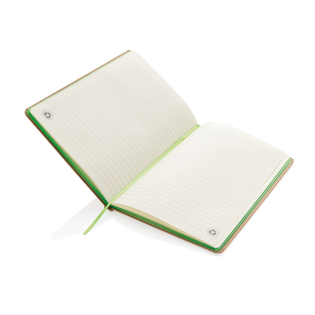 Libreta A5 reciclada de kraft