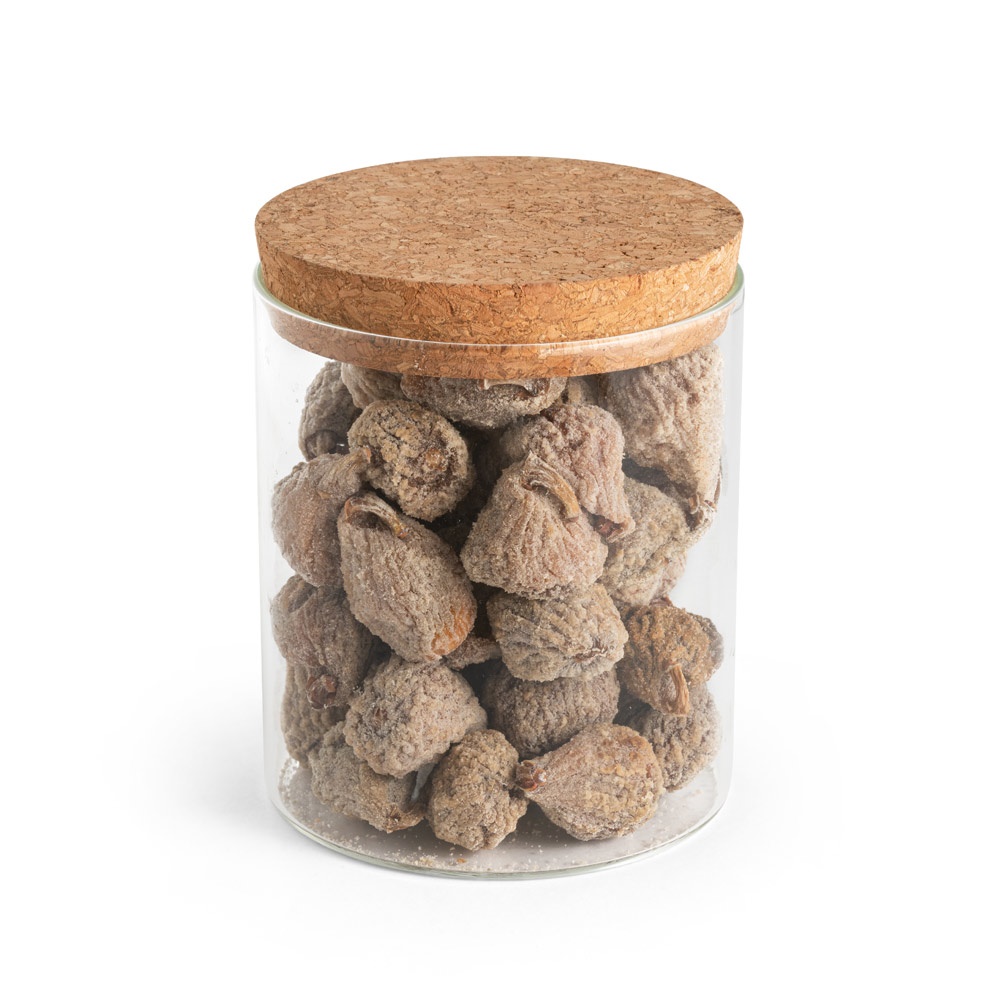SPICE 700. Botella de vidrio de borosilicato con tapa de corcho 700ml
