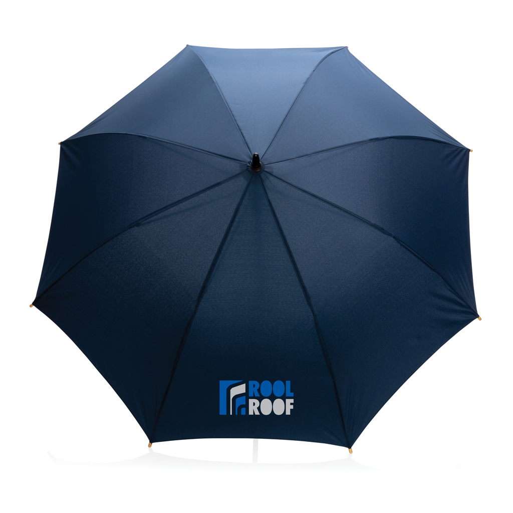Paraguas automático RPET 190T de bambú Impact AWARE ™