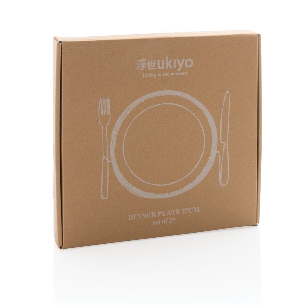 Set platos Ukiyo para 2
