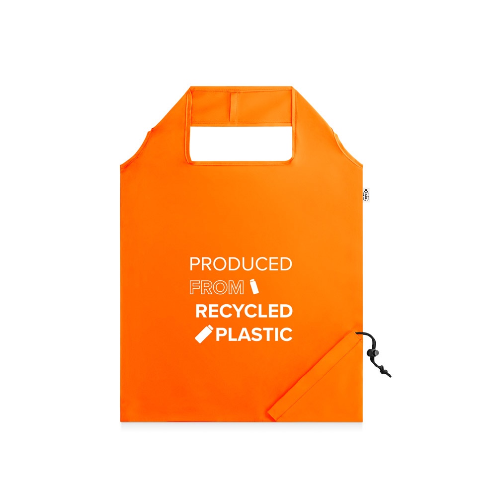 BEIRA. Bolsa plegable en 190T poliéster reciclado (100% rPET)