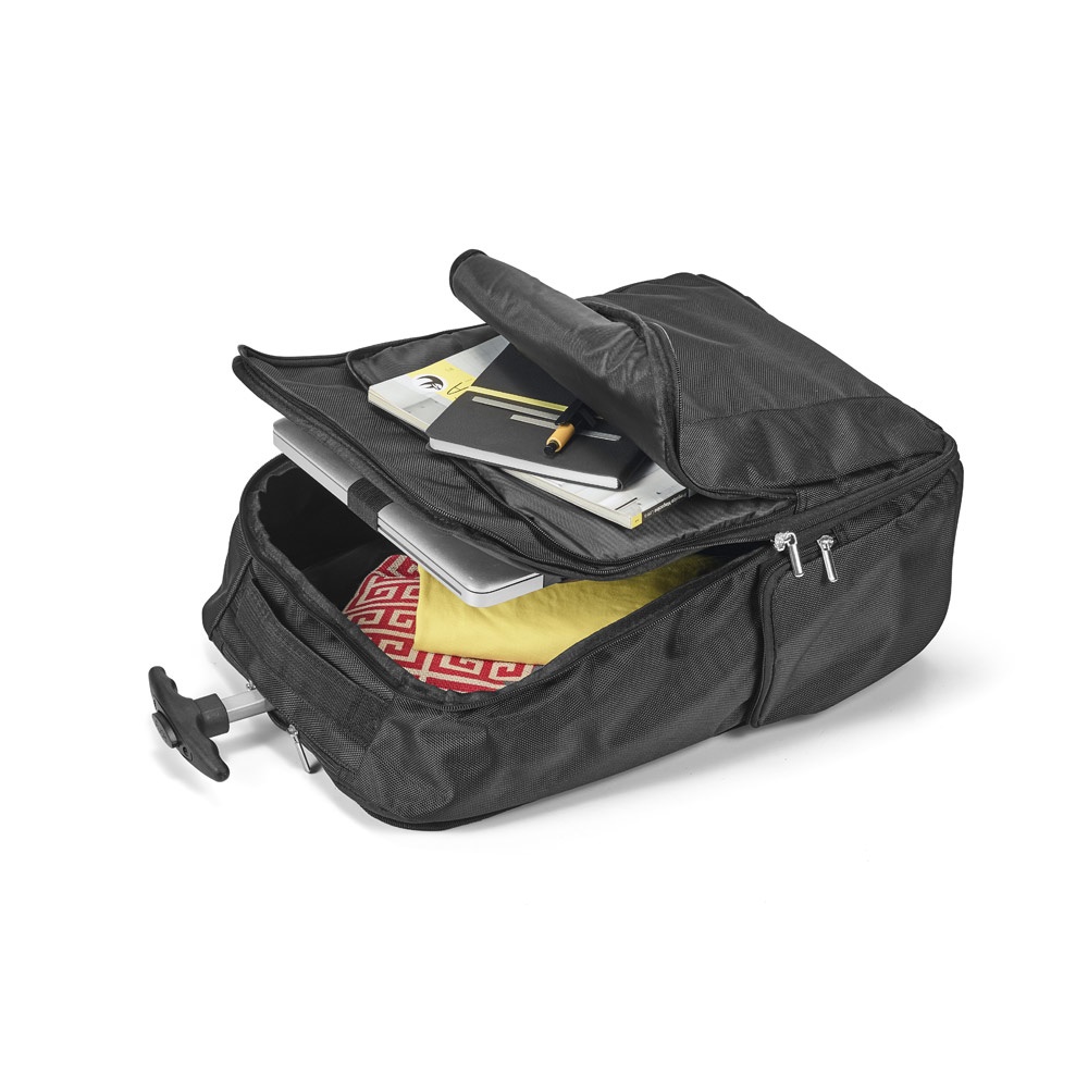 AVENIR. Mochila trolley para portátil de 17" en 1680D y 300D