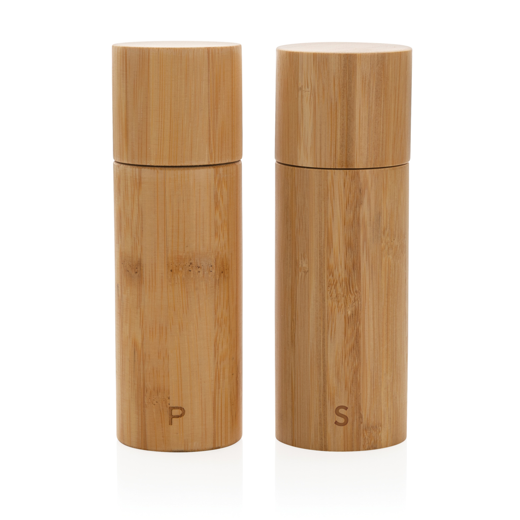 Set de molinillo de sal y pimienta de bambú Ukiyo