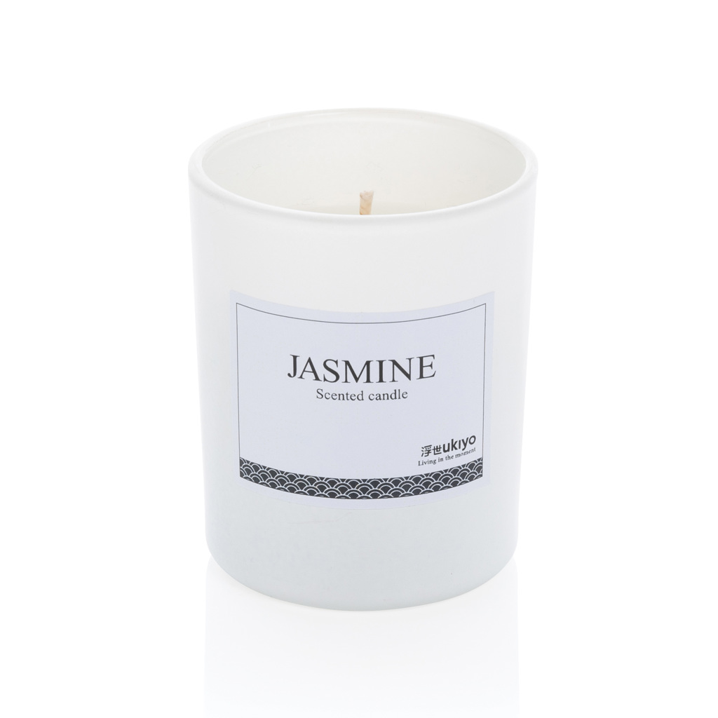 Vela Ukiyo perfumada pequeña en vaso