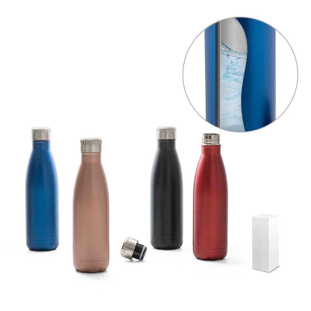 SHOW SATIN. Botella de acero inoxidable 540 mL